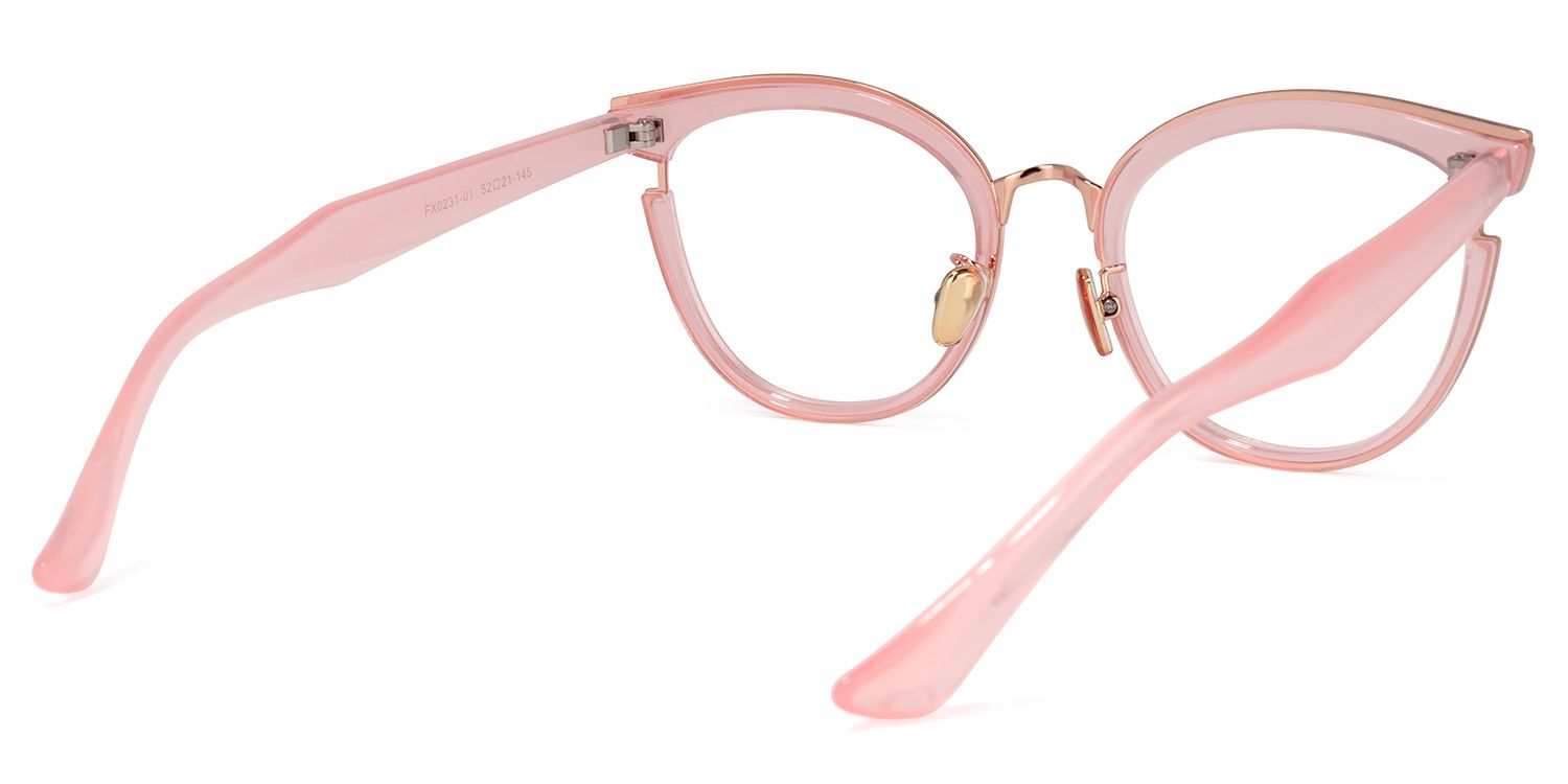 Eleanore Rosa Cateye Brille4