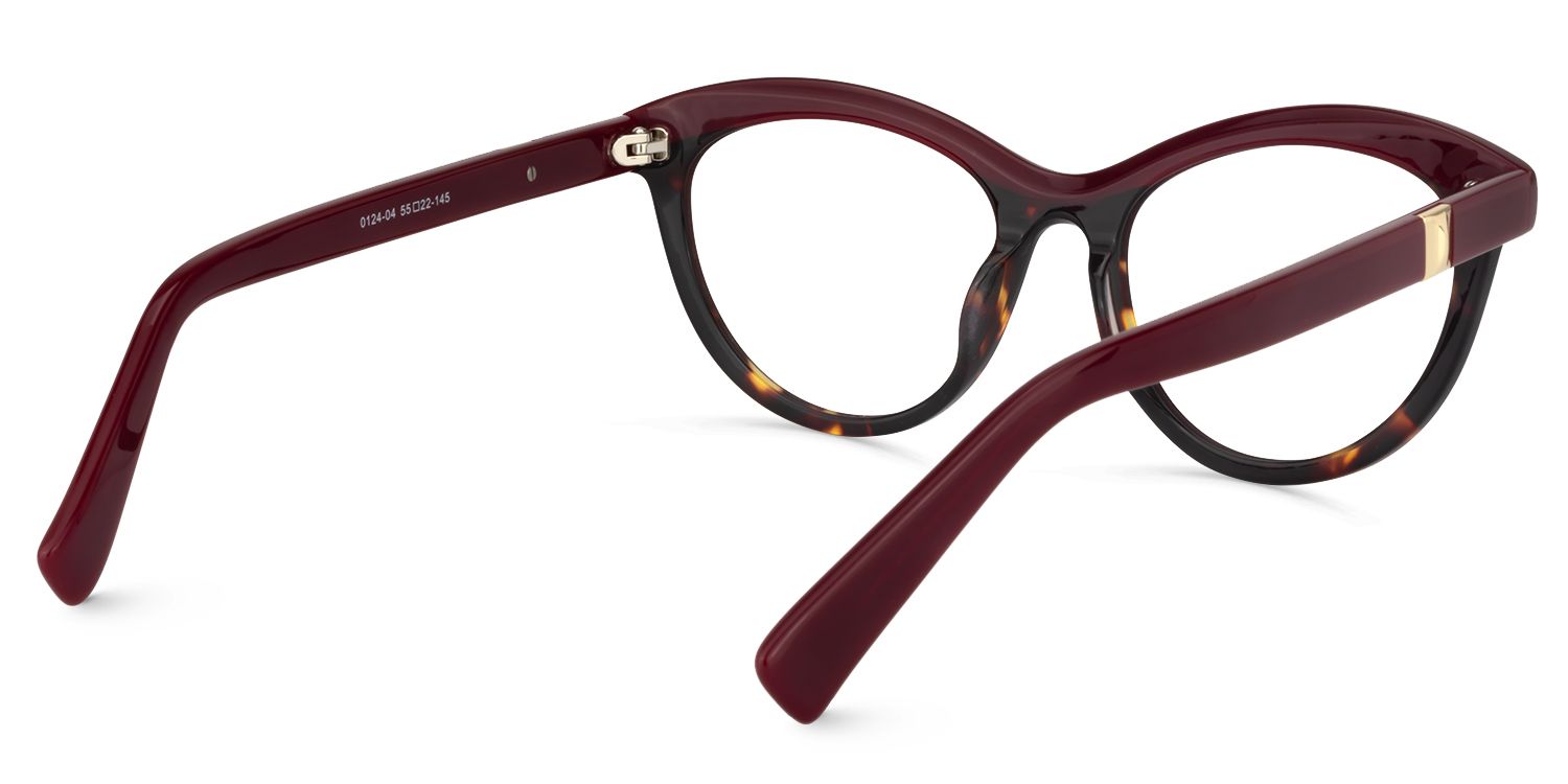 Sean Rot Tortoise Cat Eye  Brille4