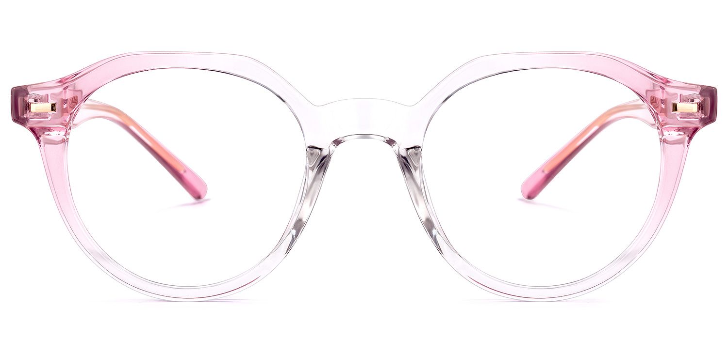 Ysabel Rosa Klar Rund Brille0