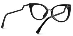 Jacqueline Schwarz Cat eye Brille4