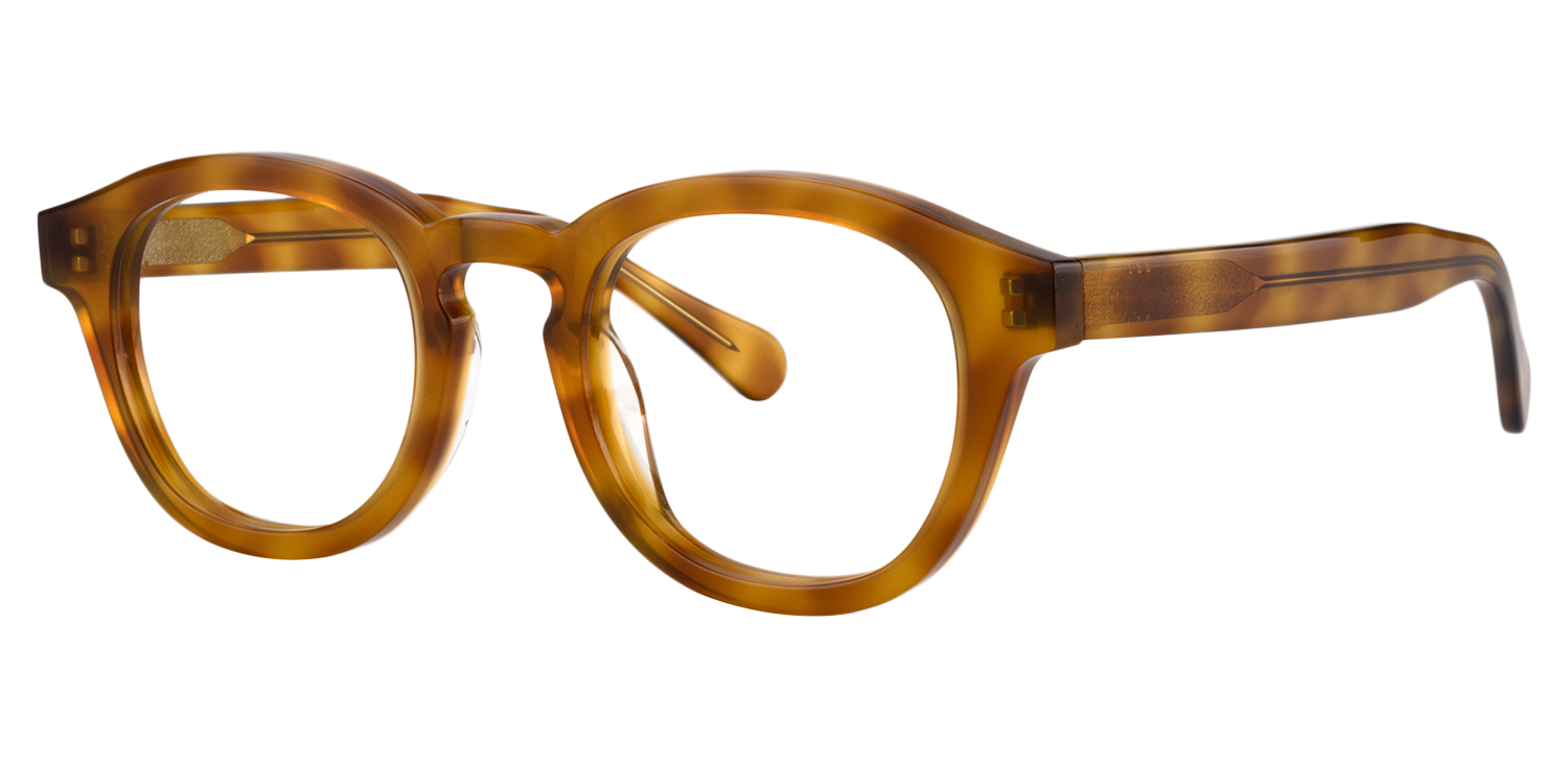 Caprice Braun-Tortoise Rund Brille1