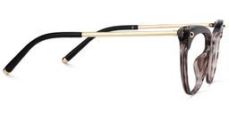 Alivia Schwarz Tortoise Cat Eye Brille3