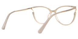 Xena Beige Cateye Brille2