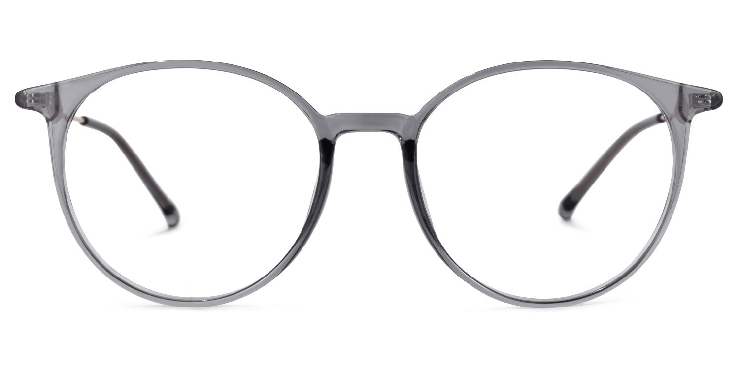 Ohnicio Grau Rund Brille0