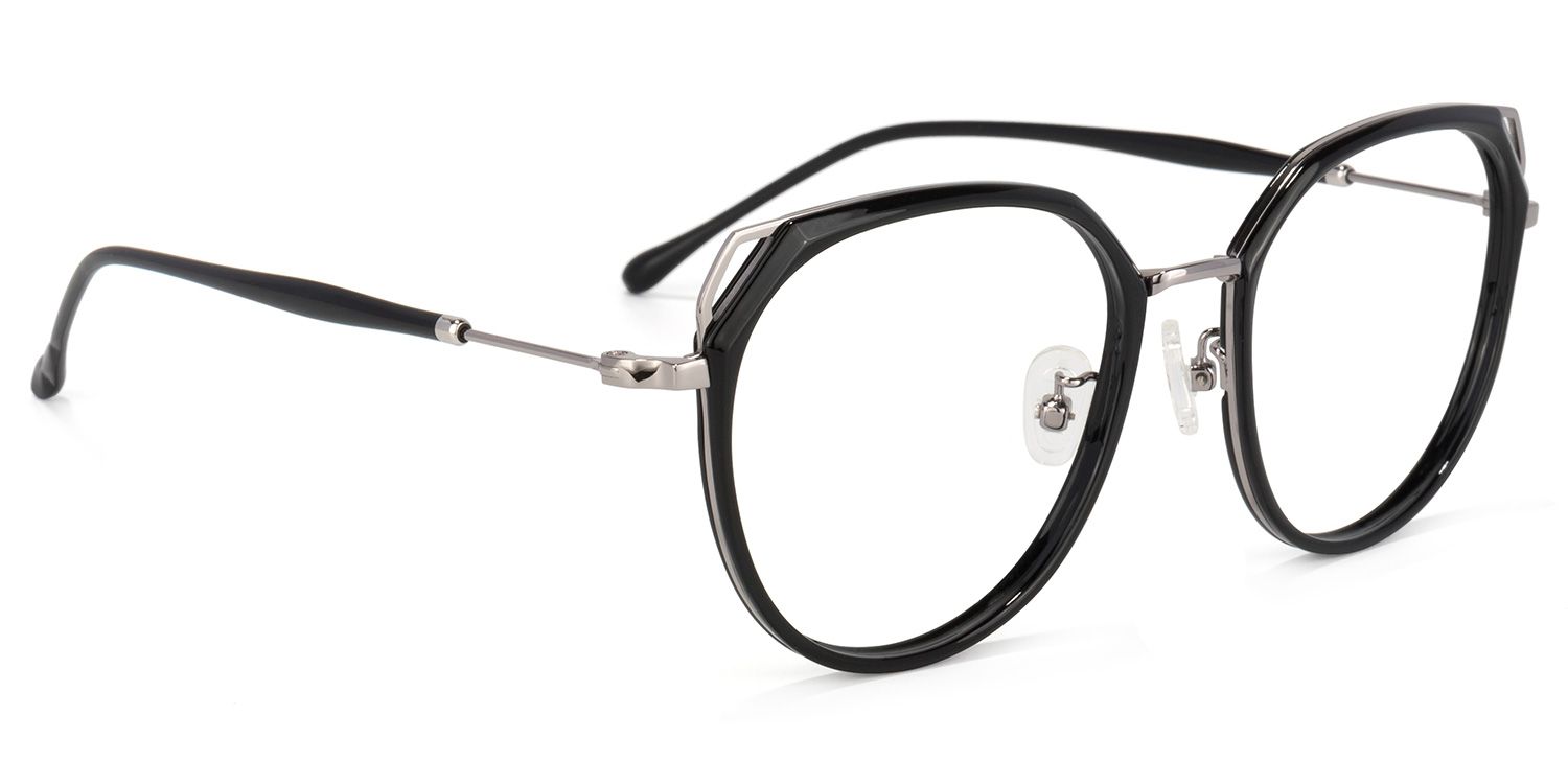 Ofelia Schwarz Geometrisch Brille2