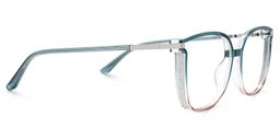 Walden Blau-Rosa Quadratisch Brille2