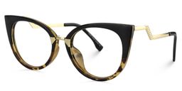 Jacqueline Gelb-Tortoise Cateye Brille2