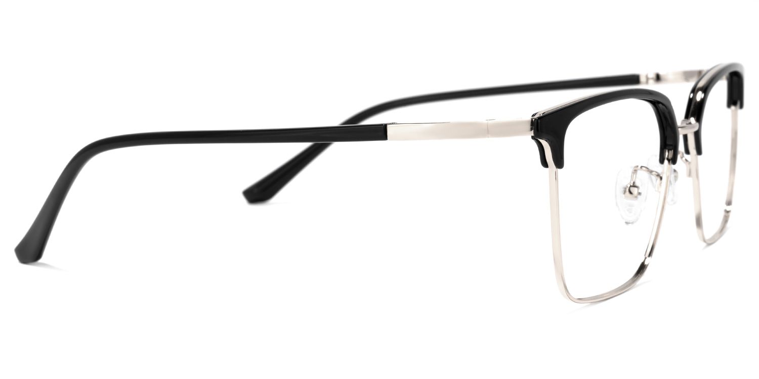 Gisela Schwarz Rechteckig Brille3