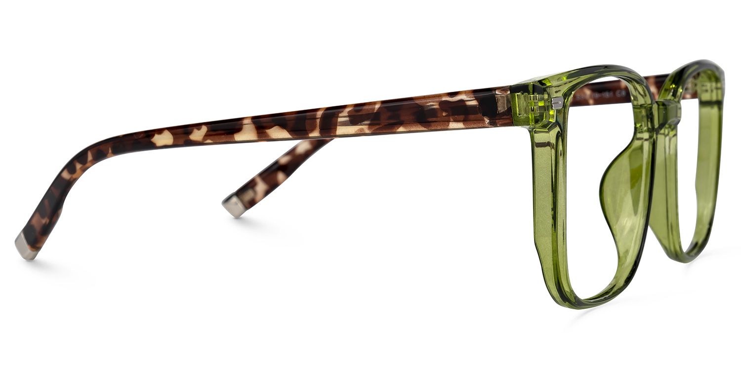 Undreaus Grün Quadratisch Brille3