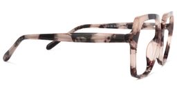Norah Blumendruck-Rosa Geometrisch Brille3