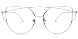 Selina Silber Cateye  Brille0
