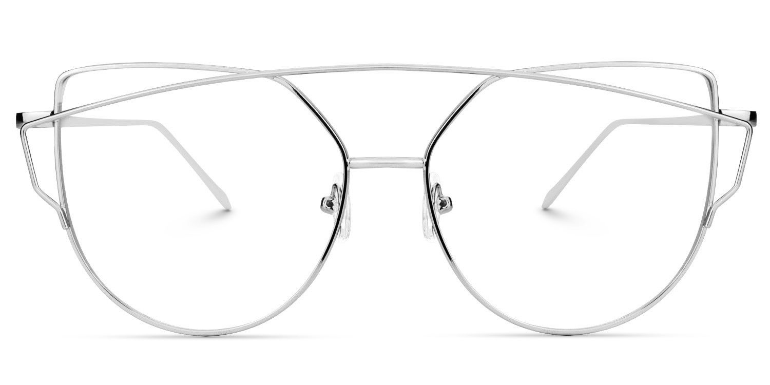 Selina Silber Cateye  Brille0