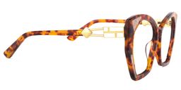 Cannes Tortoise Geometrische Brille3