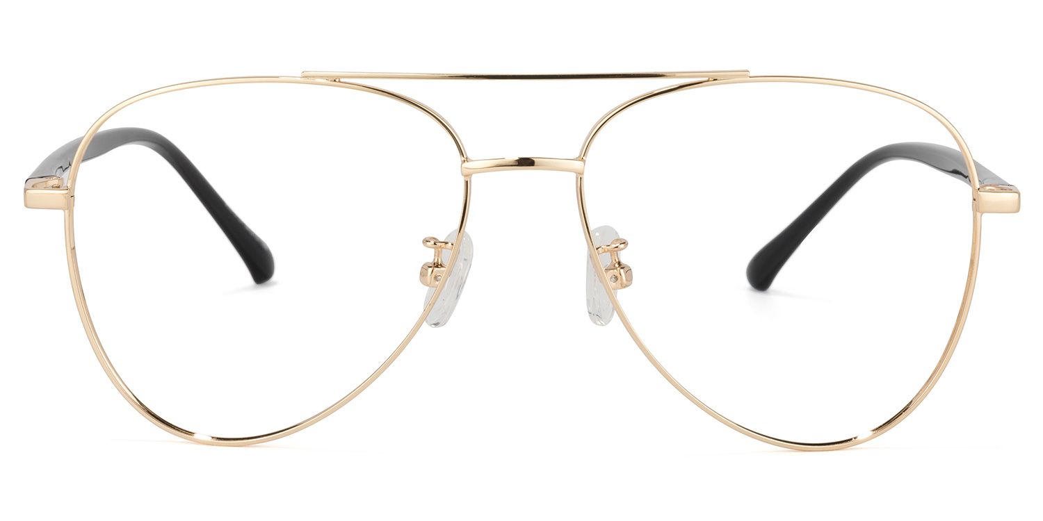Paige Gold Pilot Brille0