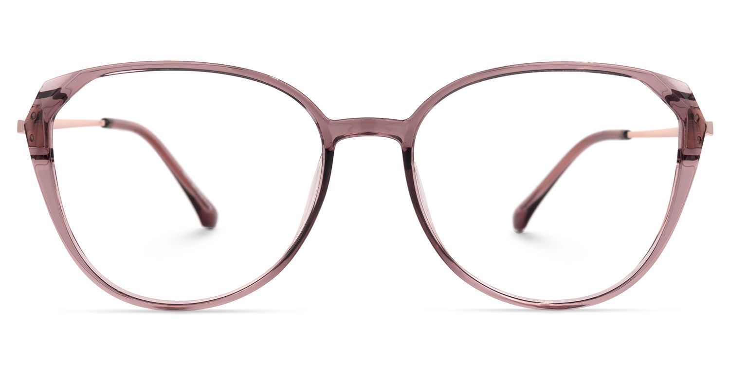 Beata Lila Rund Brille0