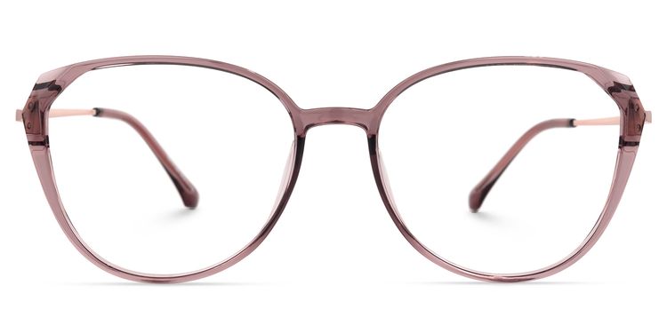 Beata Lila Rund Brille