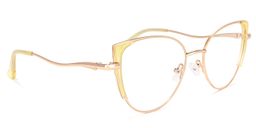 Raia Gelb Cateye Brille2