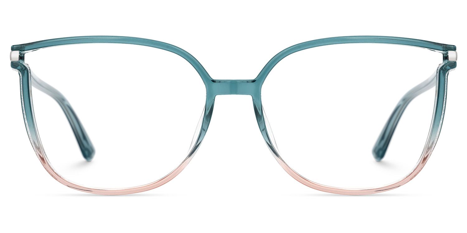 Walden Blau-Rosa Cateye Brille0