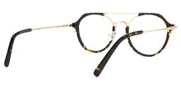 Sallie Tortoise Rund Brille2