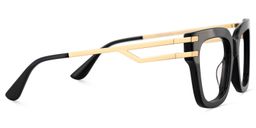 Lidia Schwarz Quadratisch Brille5