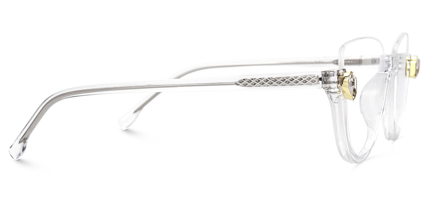 Felicia Klar Cat Eye Brille2