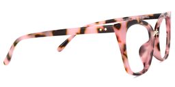 Chandrika Rosa Blumenmuster Cat Eye Brille3