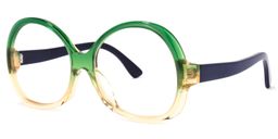 Ahmad Green Klar Runde Brille1