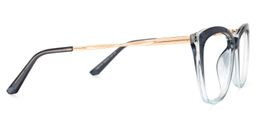 Hannah Blau Klar Cateye Brille3