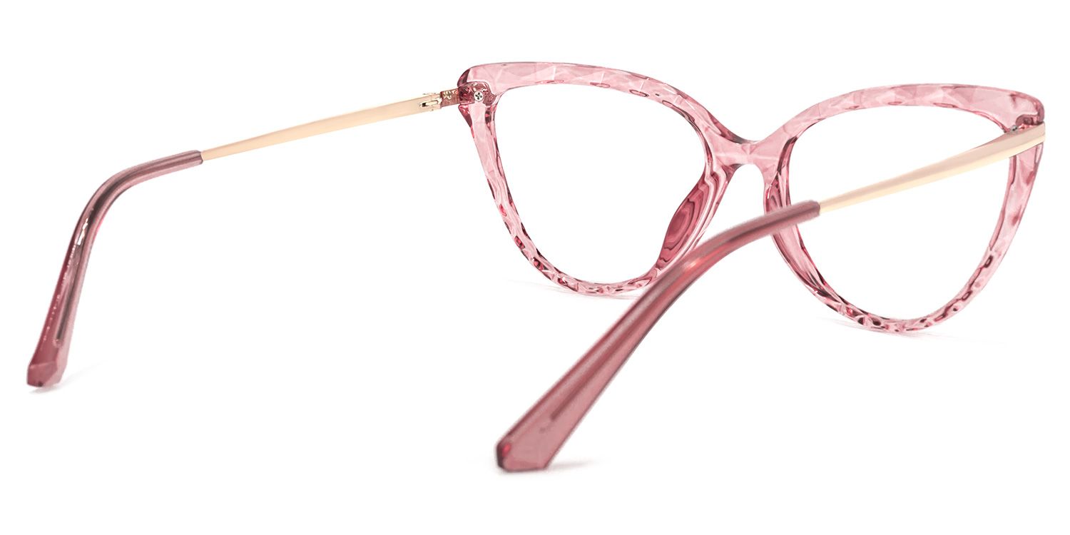 Lucas Rosa Cat Eye Brille4