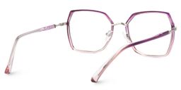 Burt Lila-Rosa Geometrisch Brille4