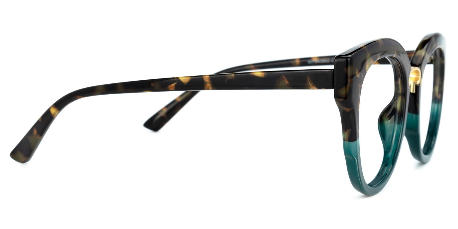 Ruthann Schwarze Tortoise Cateye Brille2