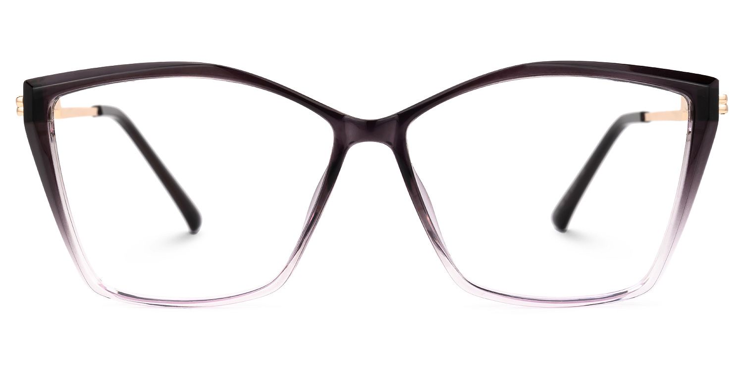 Gannon Lila Quadratisch Brille0