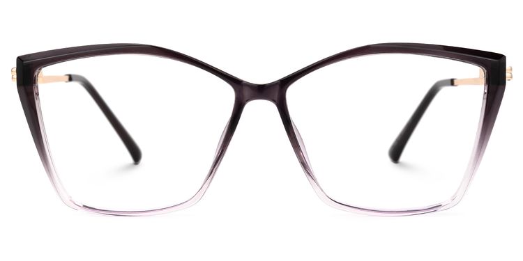 Gannon Lila Quadratisch Brille