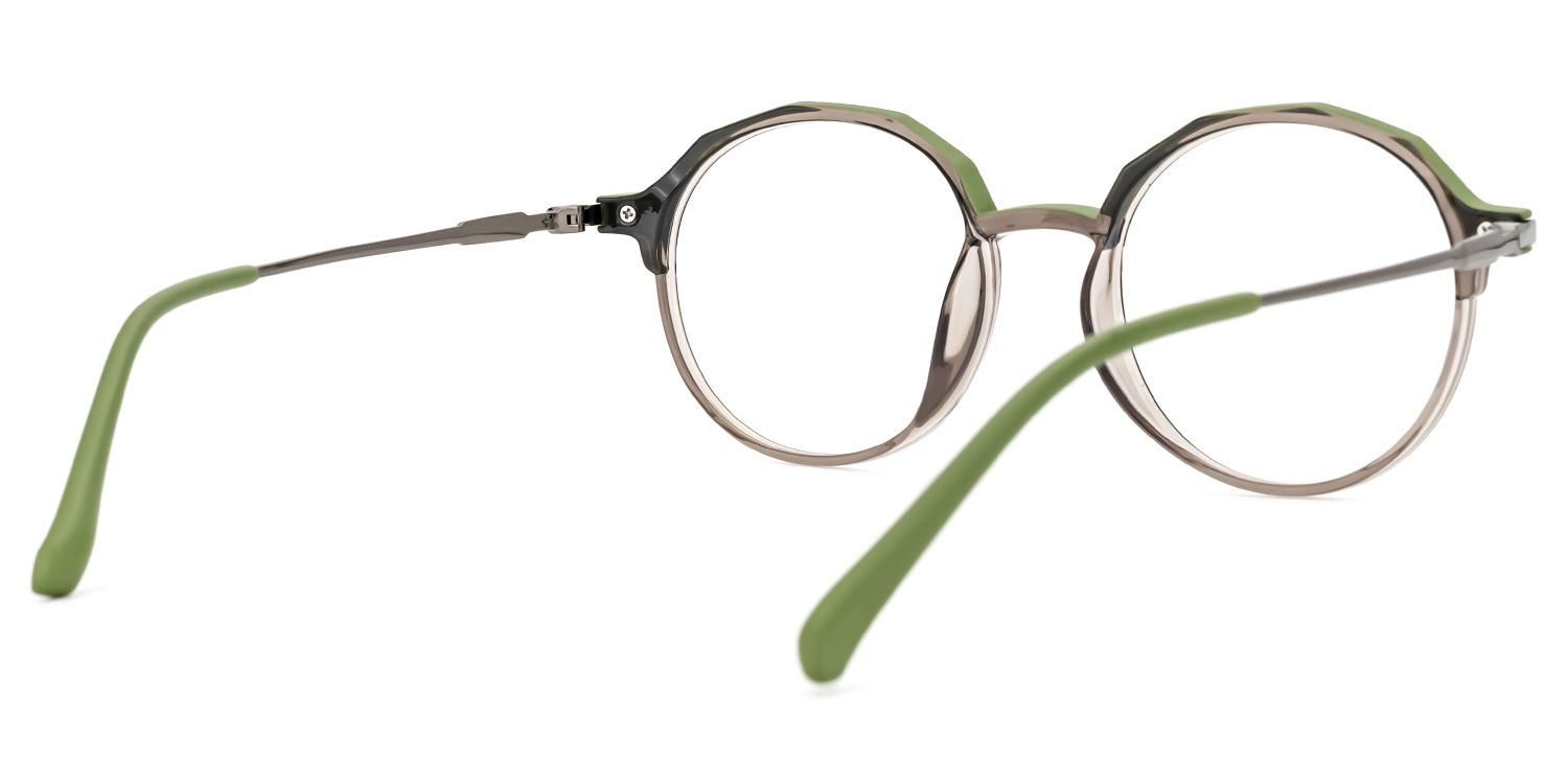 Jessye Grüne Runde Brille3