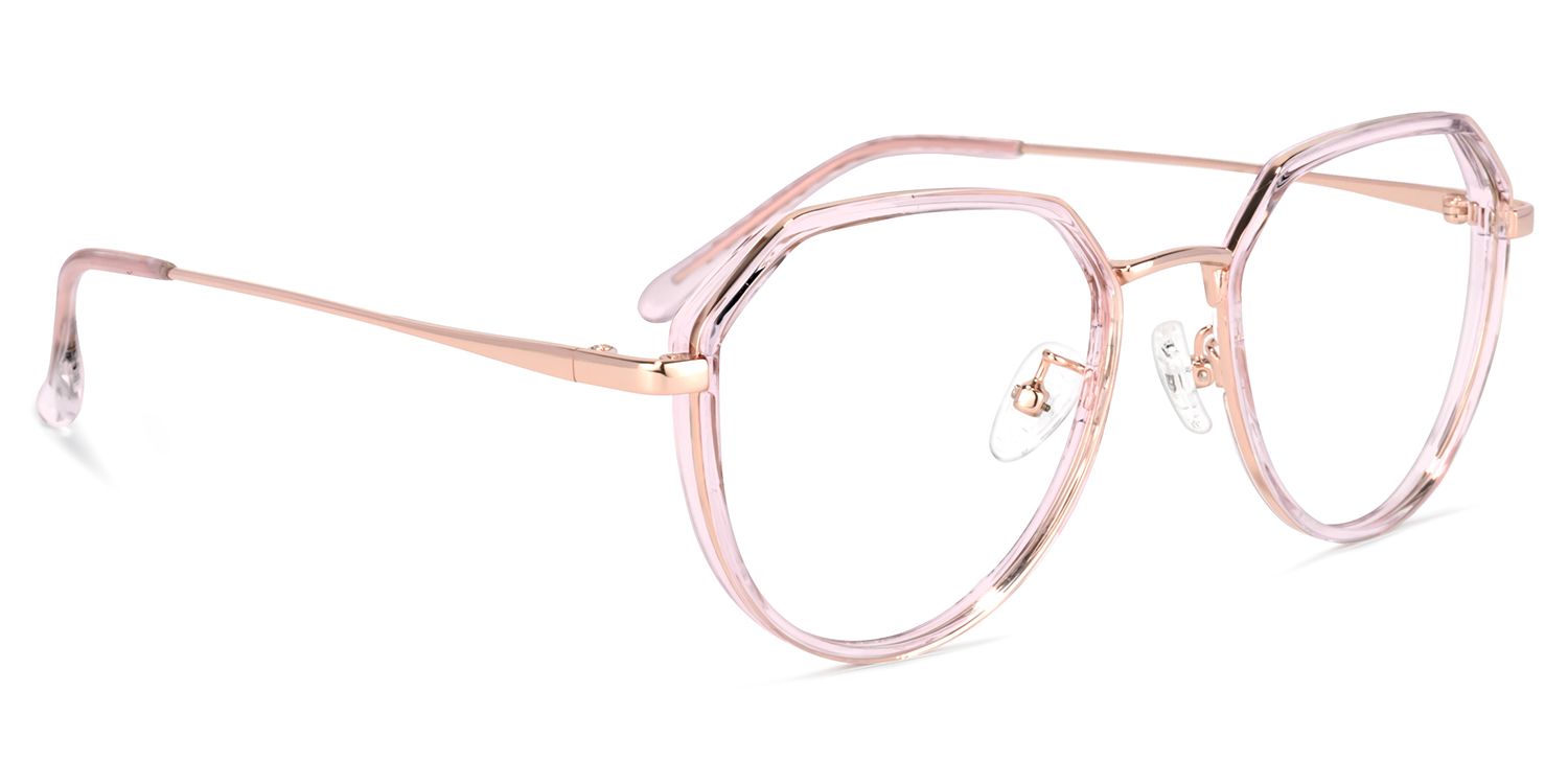 Parker Rosa Geometrisch Brille1