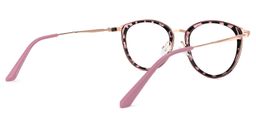 Gabrielle Rosa-Tortoise Rund Brille2