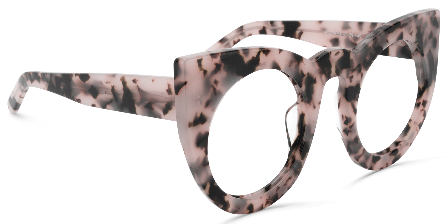 Ophelia Rosa Tortoise Cat Eye Brille2