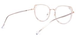 Ofelia Gold Cateye Brille4