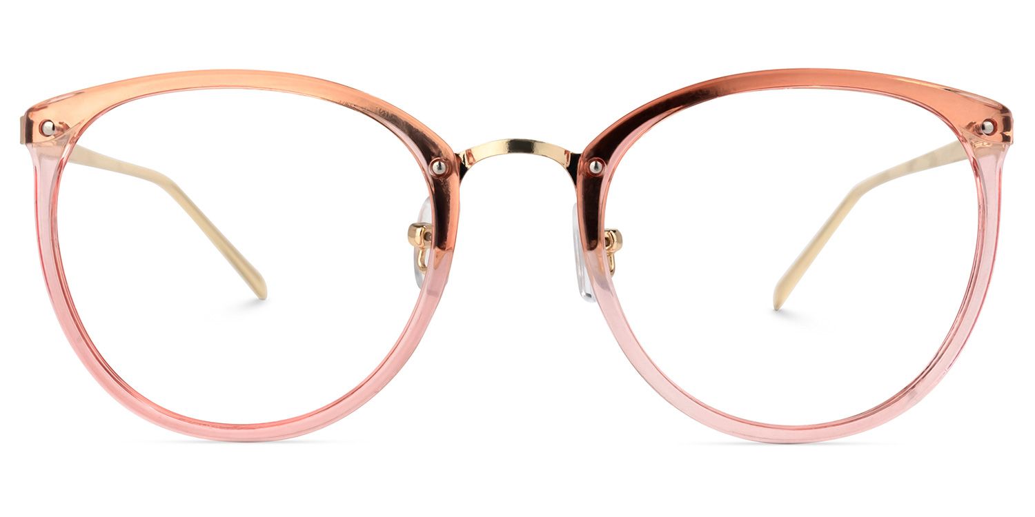 Abbas Rosa Rund Brille0
