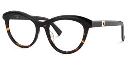 Sean Gelb-Tortoise Cateye Brille1