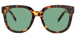 Roxanne Schildkröte Quadratische Sonnenbrille0