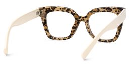 Malcolm Braun Quadratisch Brille5
