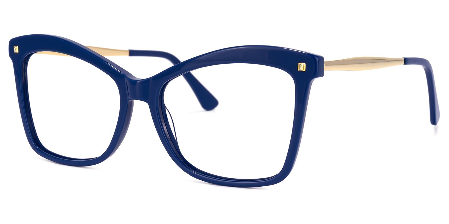 Isaebella Blau Schmetterling Brille1