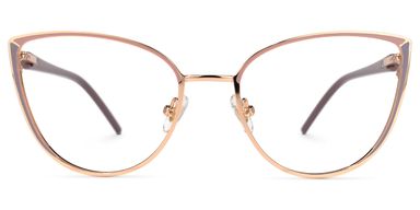 Ailsa Gold Cateye Brille