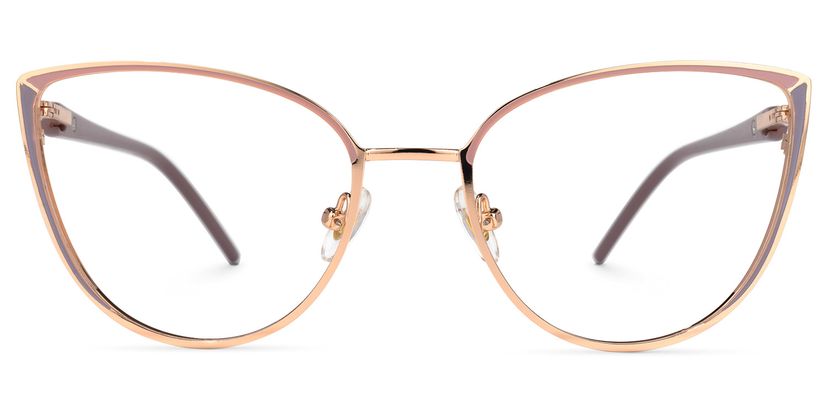 Ailsa Gold Cateye Brille