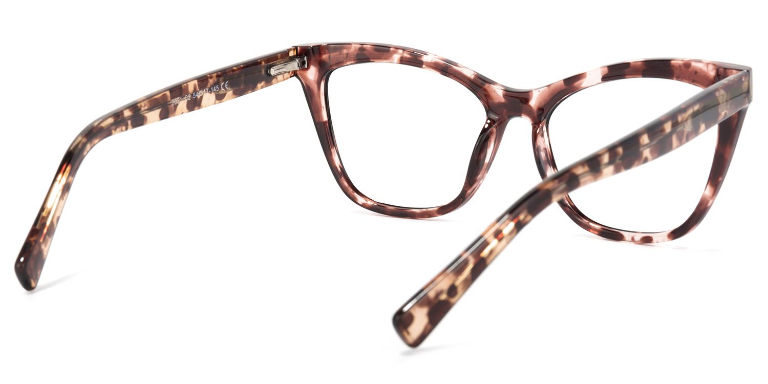 Raegan Blumenmuster Cat Eye Brille4