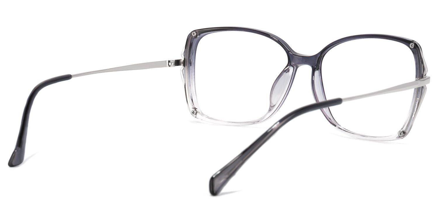 Fulleord Grau Quadratisch Brille4