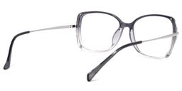 Fulleord Grau Quadratisch Brille4