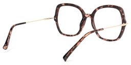 Quinn Tortoise Quadratische Brille4
