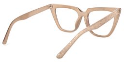 Phillip Beige Cateye Brille4
